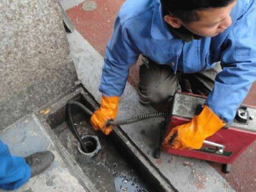 彭泽疏通下水道